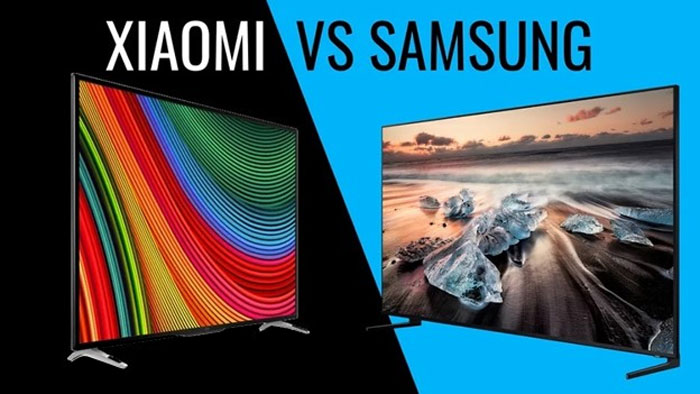 تلویزیون شیائومی و سامسونگ